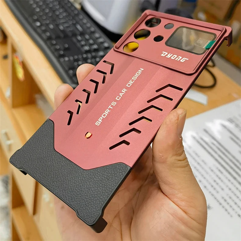 Case For Red Magic 10 Pro Plus Case Aluminum Alloy Heat Dissipation Cooling Metal Bumper For Nubia RedMagic 10 Pro Back Cover