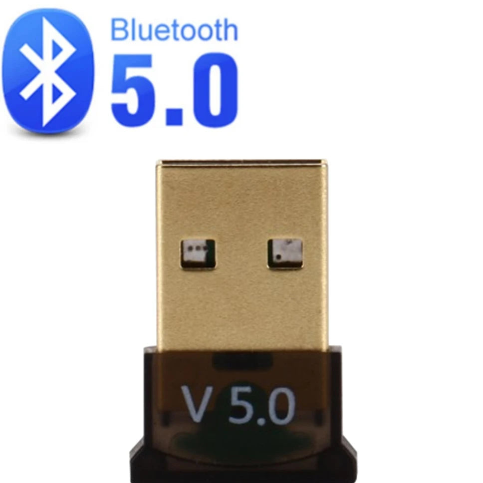 USB Bluetooth 5.3 Adapter Wireless Bluetooth 5.1 Dongle Adapter for PC Laptop Wireless Speaker Audio Receiver USB Transmitter