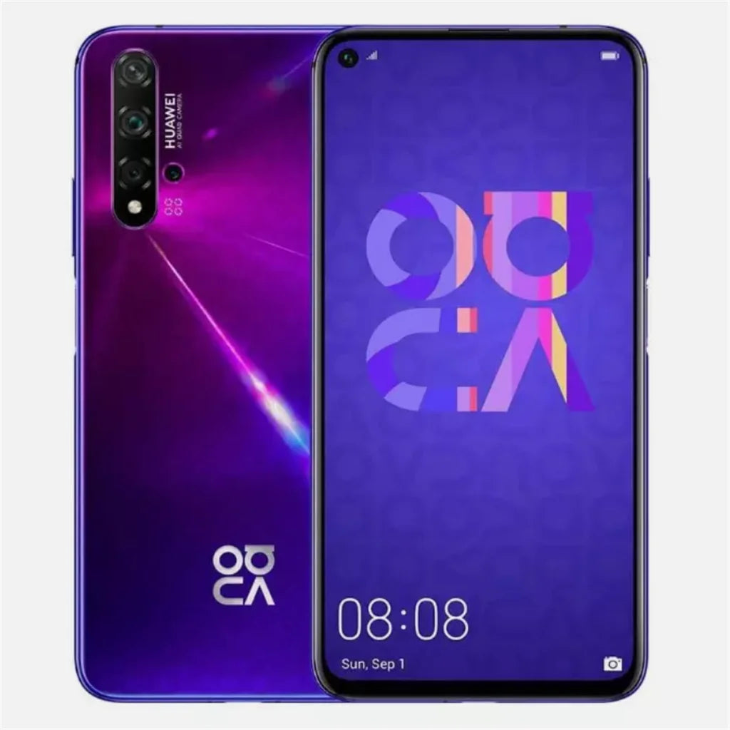 Global HUAWEI Nova 5T,Smartphone Android,Google Play Store,6.26 inch,128GB/256GB ROM,Mobile phone,48MP,4G Network,Cellphone