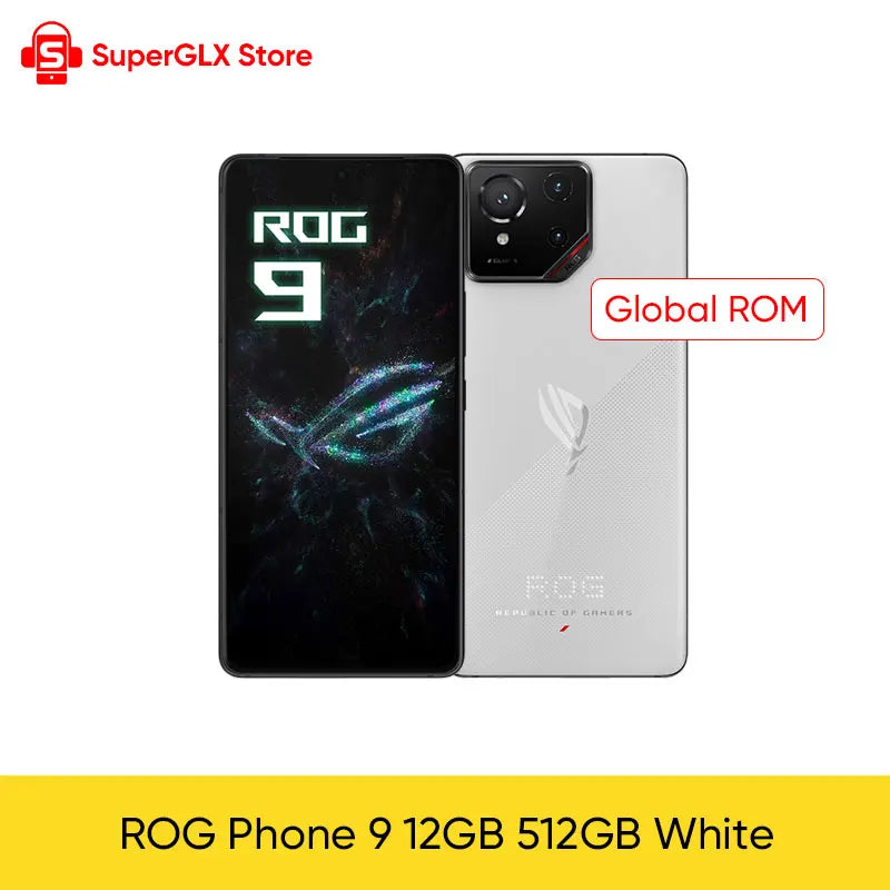 ROG Phone 9 & 9 Pro 5G Gaming Phone Snapdragon 8 Elite 6.78'' 185Hz E-Sports LTPO Display 50MP LYT 700 Camera 65W Fast Charging