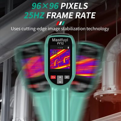 MASTFUYI Professional Thermal Imaging Camera, -20℃~550℃ High Resolution Infrared Thermal Imager for Repair Pipeline Detection