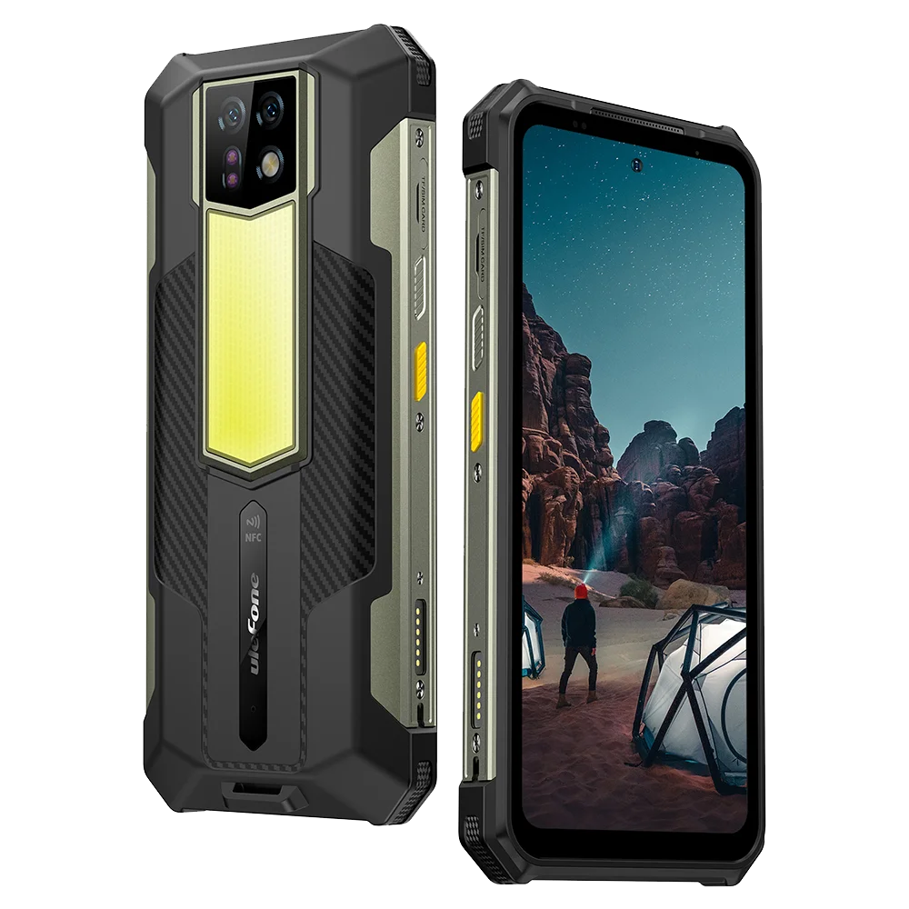 Ulefone Armor 24 Rugged Phone 22000mAh Up to 24GB+ 256GB 6.78"120Hz Smartphone 64MP+64MP NFC Phone LED Light Global Version