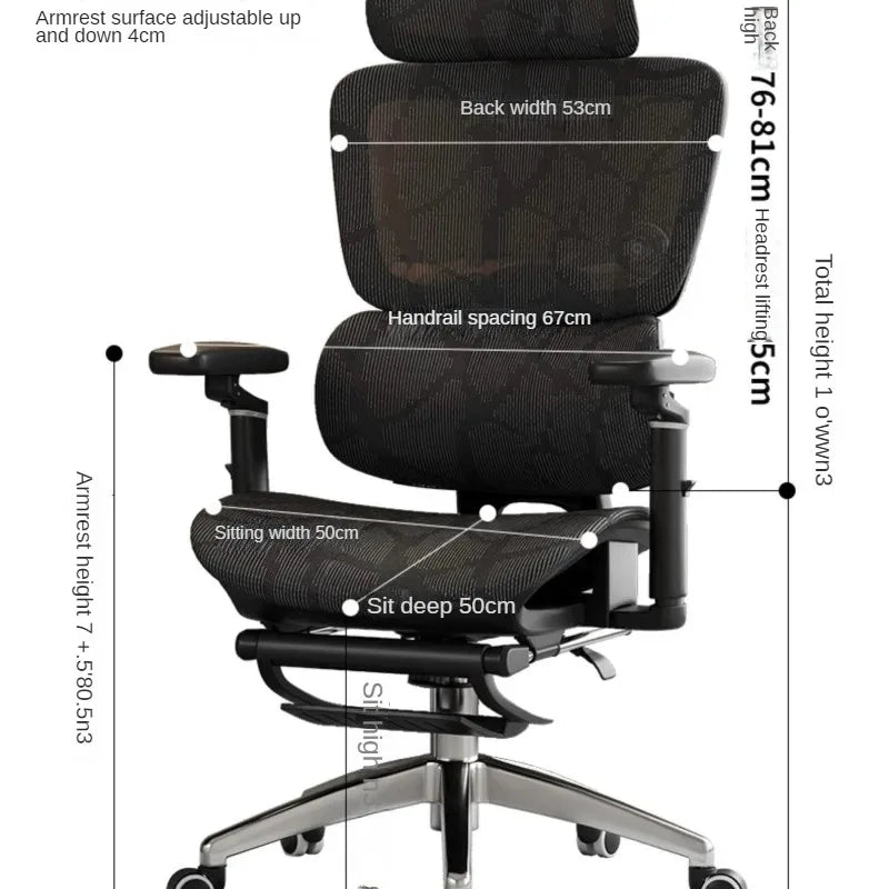 OLEVO Ergonomic Chair Lumbar Computer Chair Home Comfort Sedentary Gaming Chair Reclining Office Chair For Desk chair news