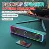 3W*2 Bluetooth Speaker 4D Stereo Surround Speakers Mini Subwoofer Sound Bar For Laptop PC Computer USB DC 5V