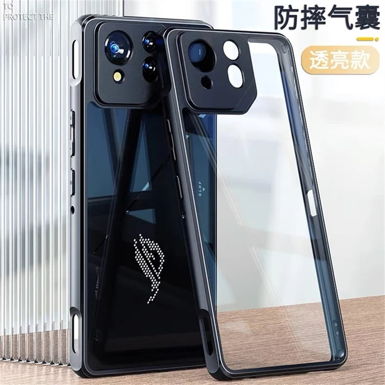 Case For ASUS ROG Phone 9 Pro Case Matte Transparent Back Cover For ROG 9 9Pro Phone9Pro 5G Protect Shell Shockproof Bumper