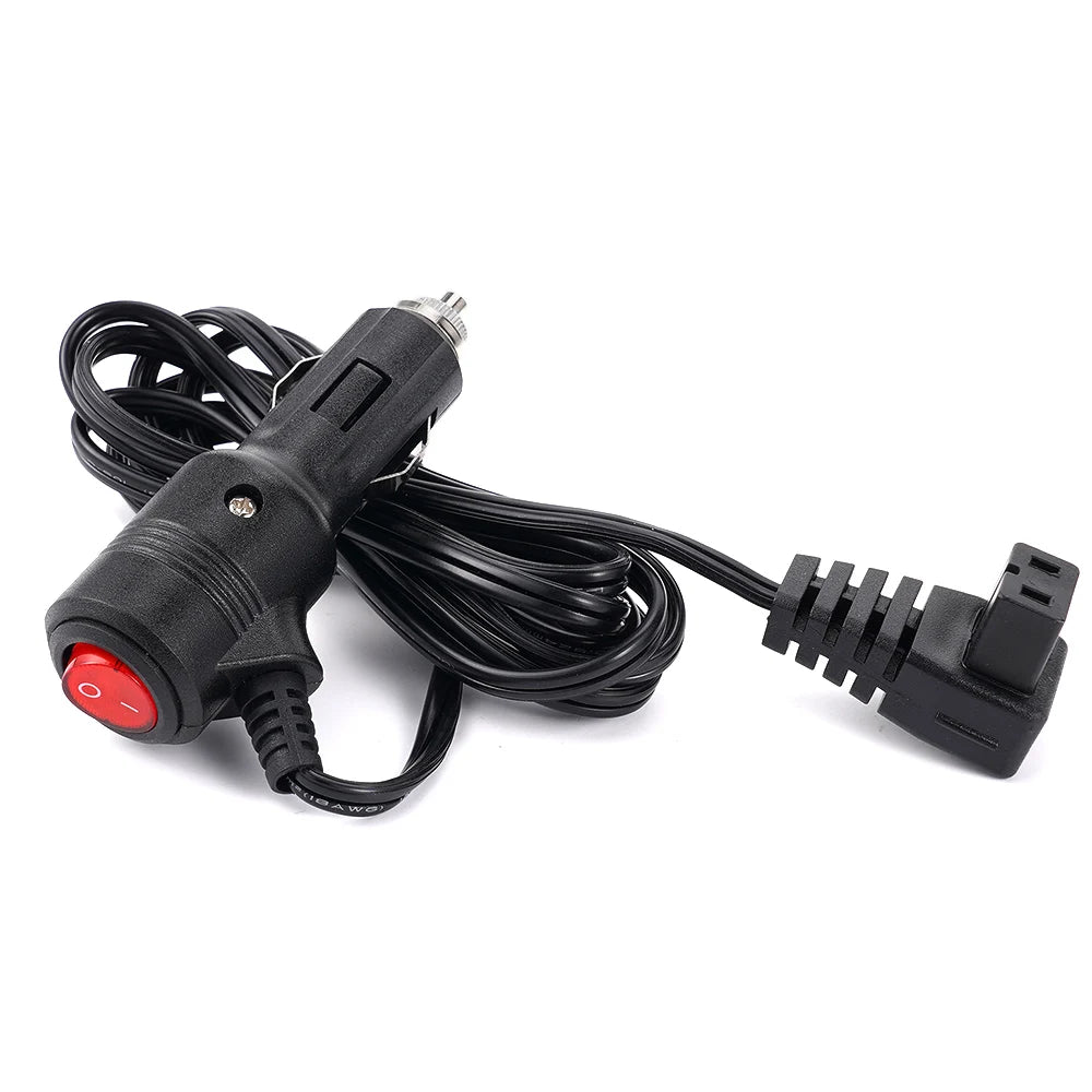 12V/24V 2M 18AWG Car Refrigerator Power Cord Fridge Freezer Extension Cable For Car Cigarette Lighter Adapter Fridge Heater