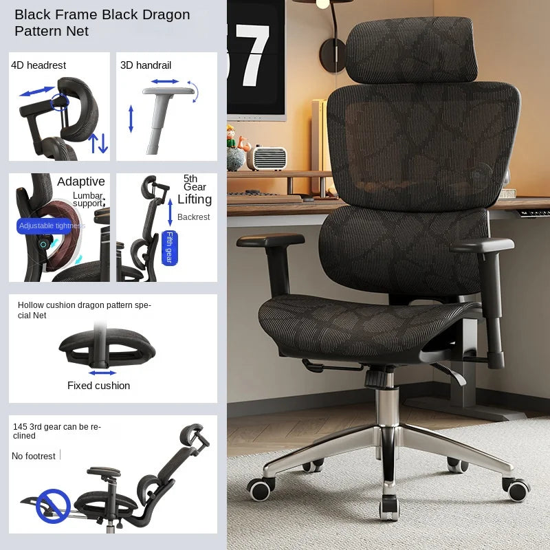 OLEVO Ergonomic Chair Lumbar Computer Chair Home Comfort Sedentary Gaming Chair Reclining Office Chair For Desk chair news