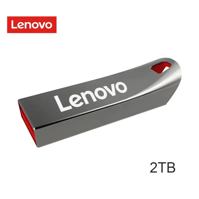 Lenovo 3.0 Pen Drive Metal High Speed Flash Drive 2TB1TB 512GB USB Memory Stick Pen Drive 128GB Suitable for PC/Laptop/PS4 Contr