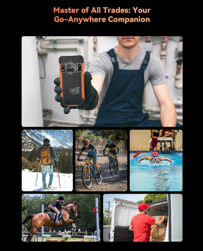 Cubot KingKong ACE 3, smartphone android 14, 24GB RAM(8GB+16GB), 256GB ROM, 90Hz Screen,Dual Screen, 100MP Camera, Add to Cart