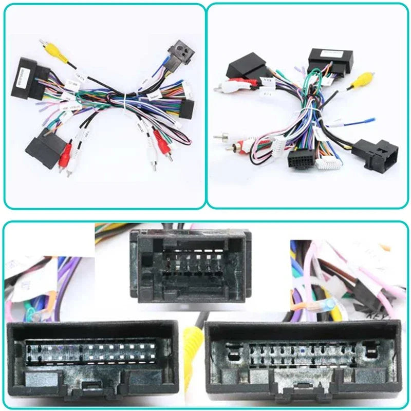 QSZN DVD Canbus Box FD-SS-06A For FORD Fiesta/ Edge/Taurus/ MONDEO/RANGER Android 2 din Harness Wiring Cables Car Radio Stereo