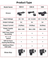 Deelife OBD2 Hardwire Kit for DVR Dash Cam 3Meters OBD-Mini USB Charging Cable with Mini USB to Micro USB Adapter Cable