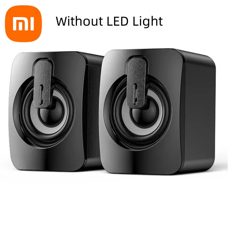 Xiaomi Computer Speakers PC Sound Box HiFi Stereo Microphone USB Wired Speaker With Led Light Stereoscopic Surround Sound Effect