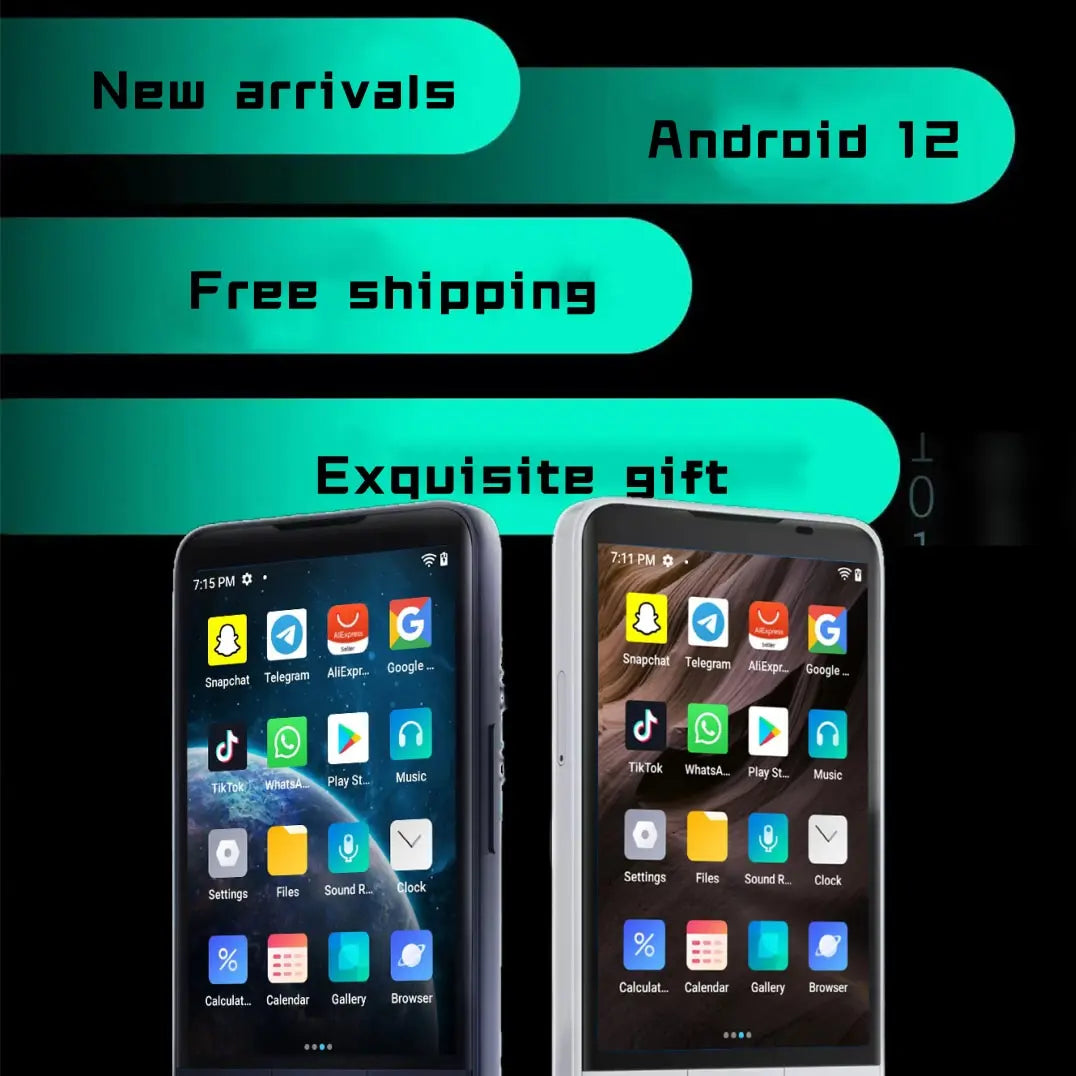 New Qin F22 Pro Smart Touch ScreenPhone Wifi 5G+3.5 Inch 4GB 64GB Add Google Store Android QinGlobal Version Mobile Phone