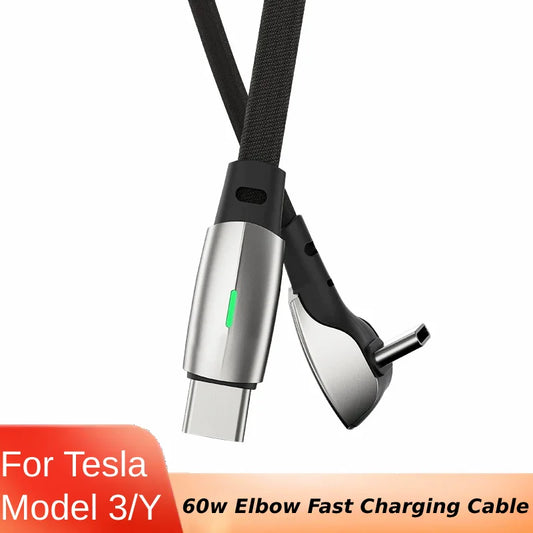 For Tesla Model 3 highland Car Charging PD Fast Charging Phone USB Cable Wall Connector Style USB Data Cable Model Y/3/S/X