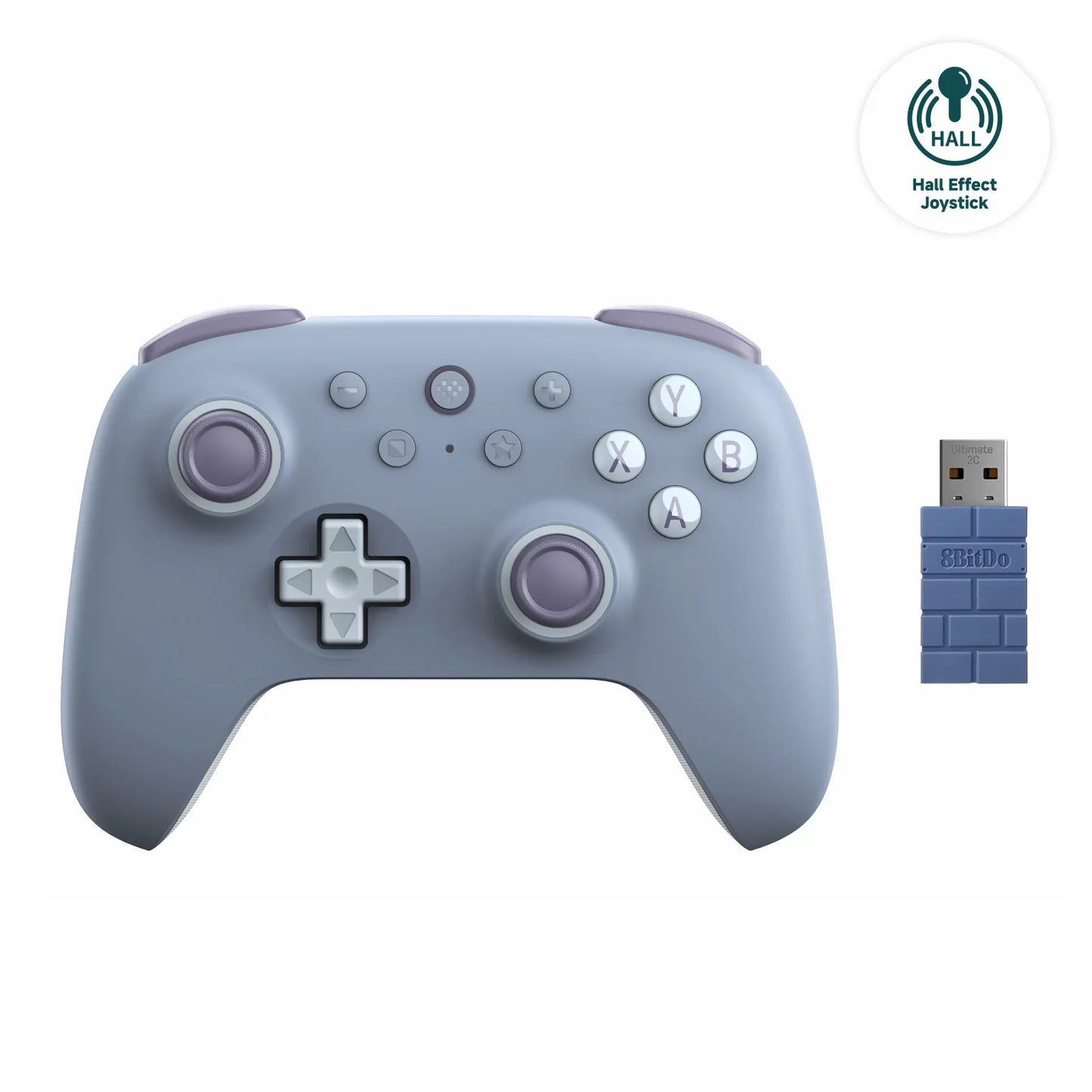 8BitDo New Ultimate 2C Wireless Gaming Controller for PC, Windows 10, 11, Steam Deck, Raspberry Pi, Android Gamepad Accessories