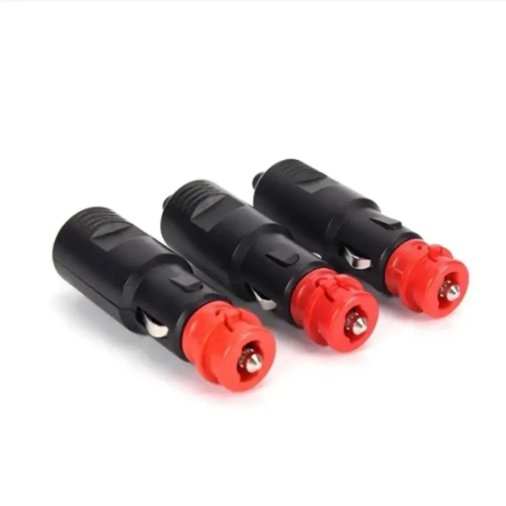 Car Lighter Adaptor Plug Socket Power 8A Fuse Connect 12V Universal 12V-24V For 0.83"lighter Car Cigarette Accessories