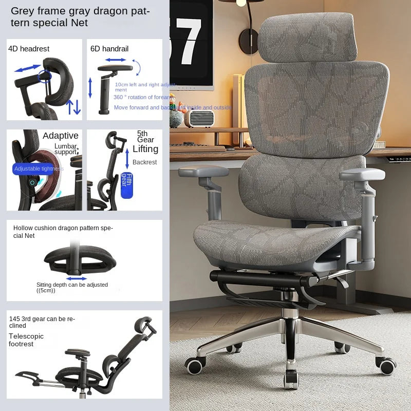 OLEVO Ergonomic Chair Lumbar Computer Chair Home Comfort Sedentary Gaming Chair Reclining Office Chair For Desk chair news