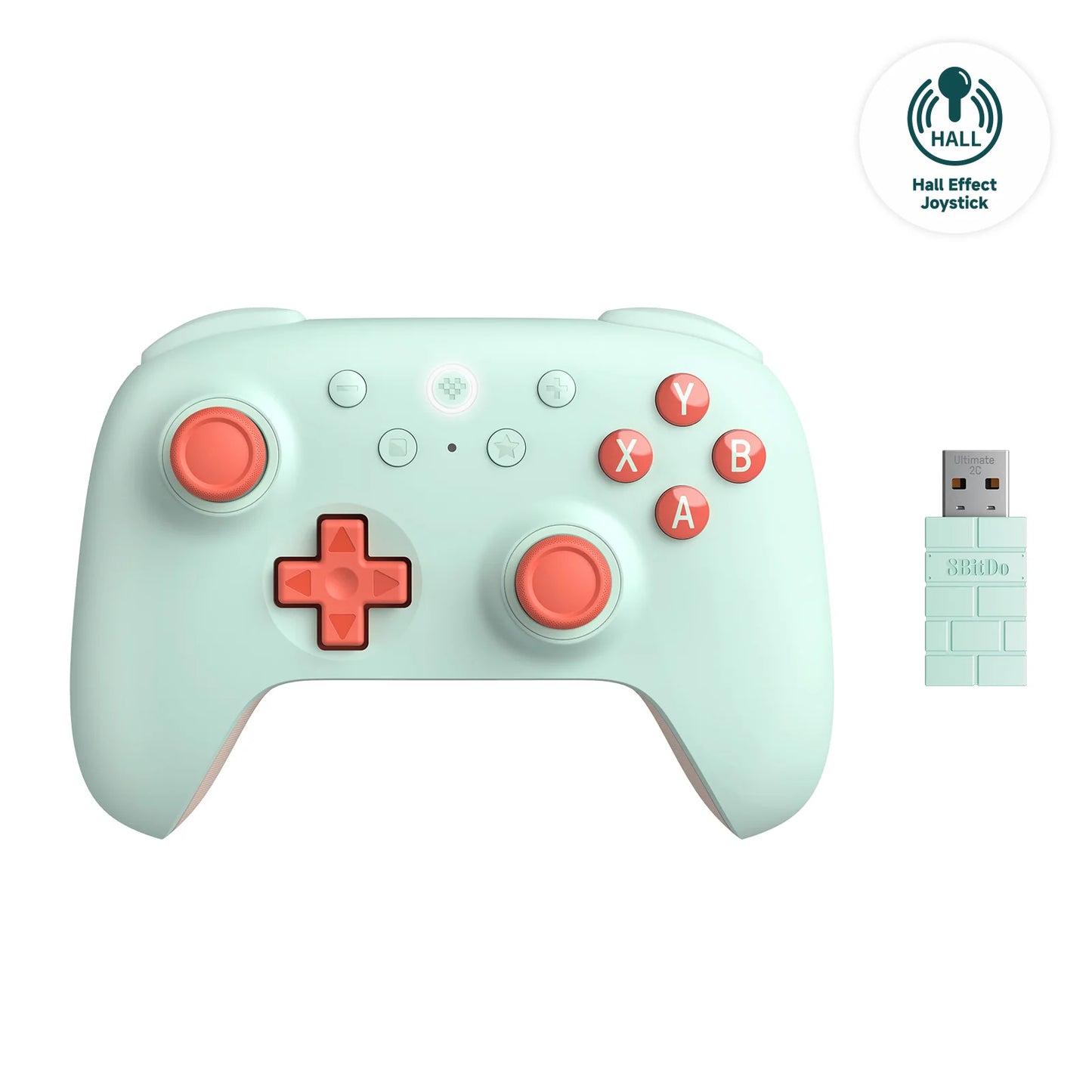 8BitDo New Ultimate 2C Wireless Gaming Controller for PC, Windows 10, 11, Steam Deck, Raspberry Pi, Android Gamepad Accessories