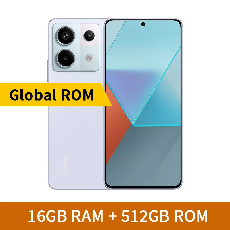 Xiaomi Redmi Note 13 Pro 5G Global ROM Smartphone Snapdragon 7S Gen 2 2.4GHz 6.67" 1.5K Display 200MP Triple OIS Camera 5100mAh