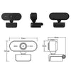 2K 1080P 720P 480P HD Webcam For Desktop Laptop Computer Mini USB Web Camera With Microphones Web Cam Cover For YouTube Skype