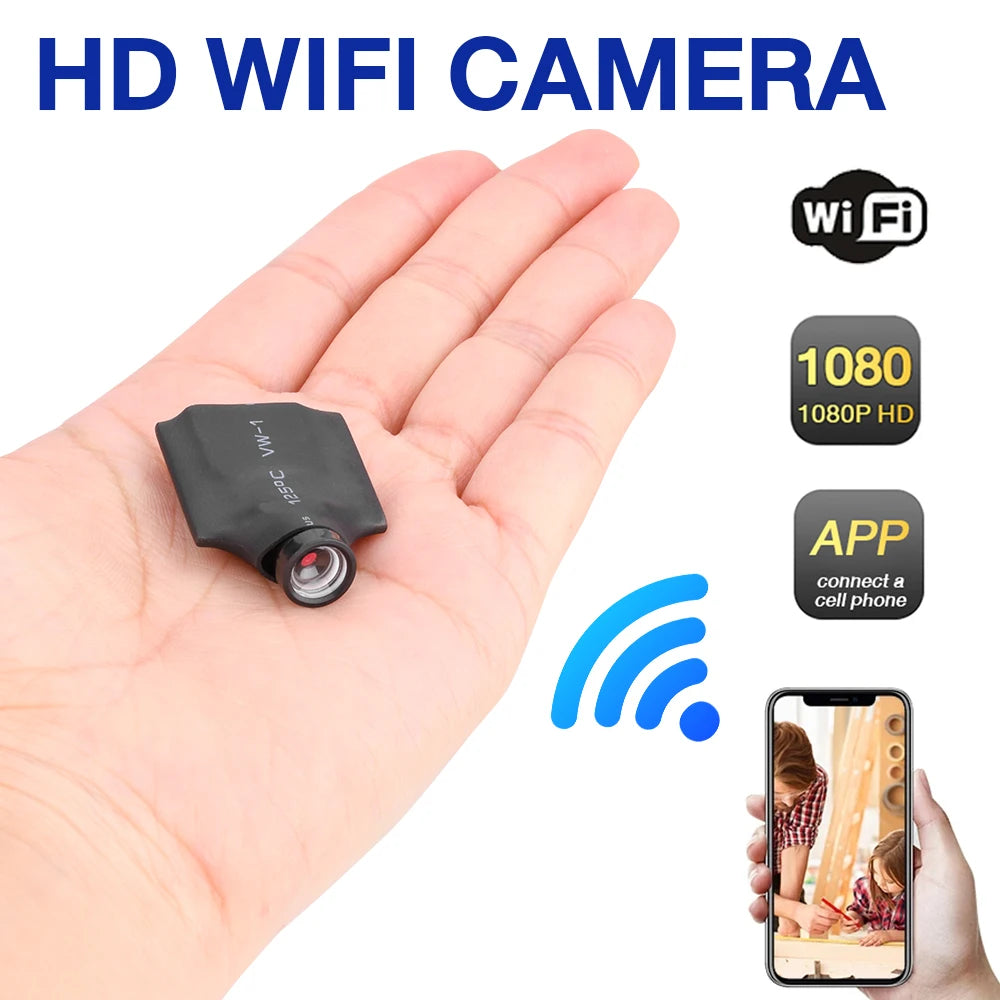 1080P High-Definition Wireless WIFI IP Mini Camera DIY Button Design Module Motion DVR Video Recorder Home Security P2P Camera