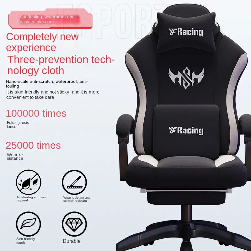 Warming Gaming Chair Couch Computer Chair Comfortable Sedentary Reclining Office Chair Fotel Gamingowy Chaise De Bureaux