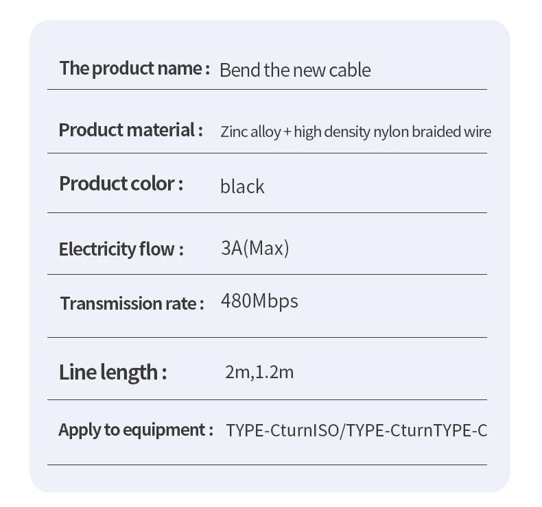 For Tesla Car Phone Charging Cable PD 60W Fast Charging Cable Type C 90 Degree USB C Charger For Tesla Model 3/Y Phone Charging