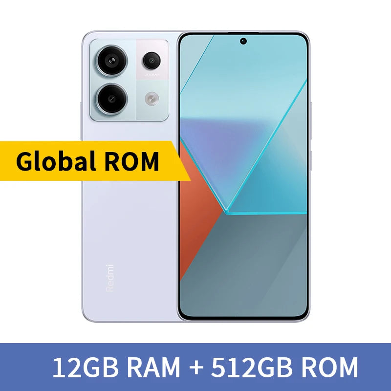 Xiaomi Redmi Note 13 Pro 5G Global ROM Smartphone Snapdragon 7S Gen 2 2.4GHz 6.67" 1.5K Display 200MP Triple OIS Camera 5100mAh