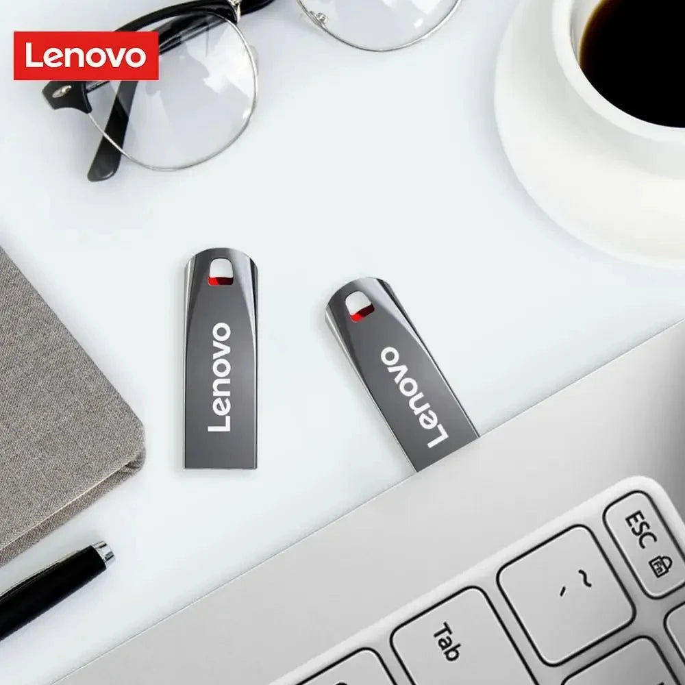 Lenovo 2TB USB 3.0 Metal Flash Drives High Speed Pendrive 1TB 512GB 256GB Portable Usb Drive Waterproof Memoria Usb Flash Disk