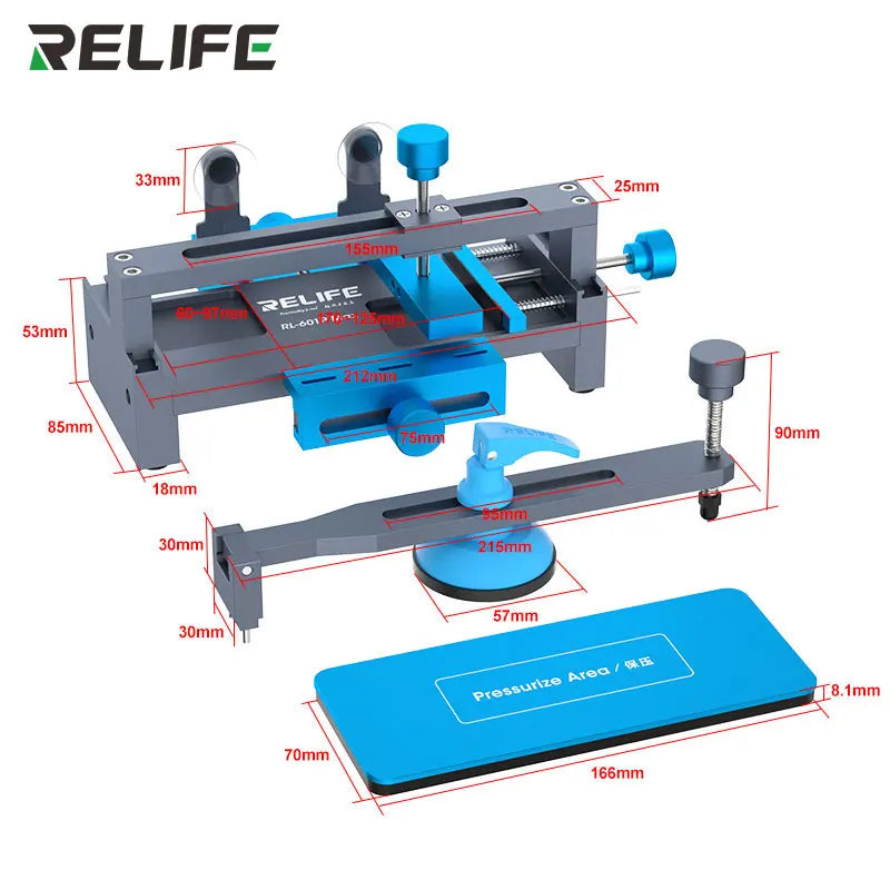 RELIFE RL-601P Max Multifunctional Repair Frame Corrector Multifunctional Repair Screen Pressure Preservation Repair Tools