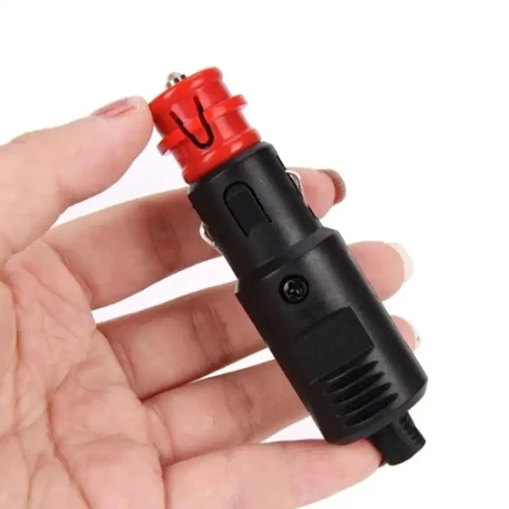 Car Lighter Adaptor Plug Socket Power 8A Fuse Connect 12V Universal 12V-24V For 0.83"lighter Car Cigarette Accessories