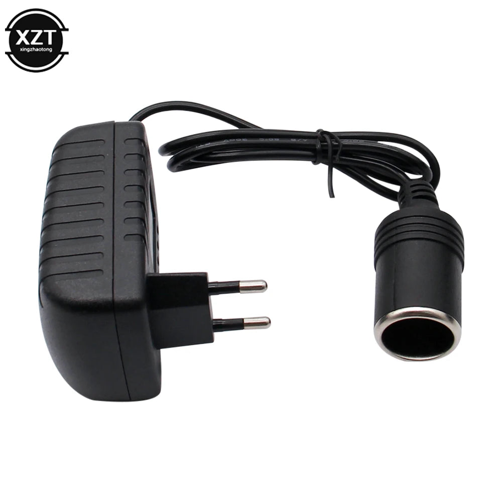 NEWEST AC 220V to DC 12V 2A Adapter Power Supply Cigarette Lighter 24W Converter Inverter Home Car Charger US/EU/UK/AU Socket