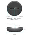 Conference Microphone USB Speakerphone Omnidirectional Computer 6 Mic 360° Voice Pickup Video Online Course Speakers Desktop