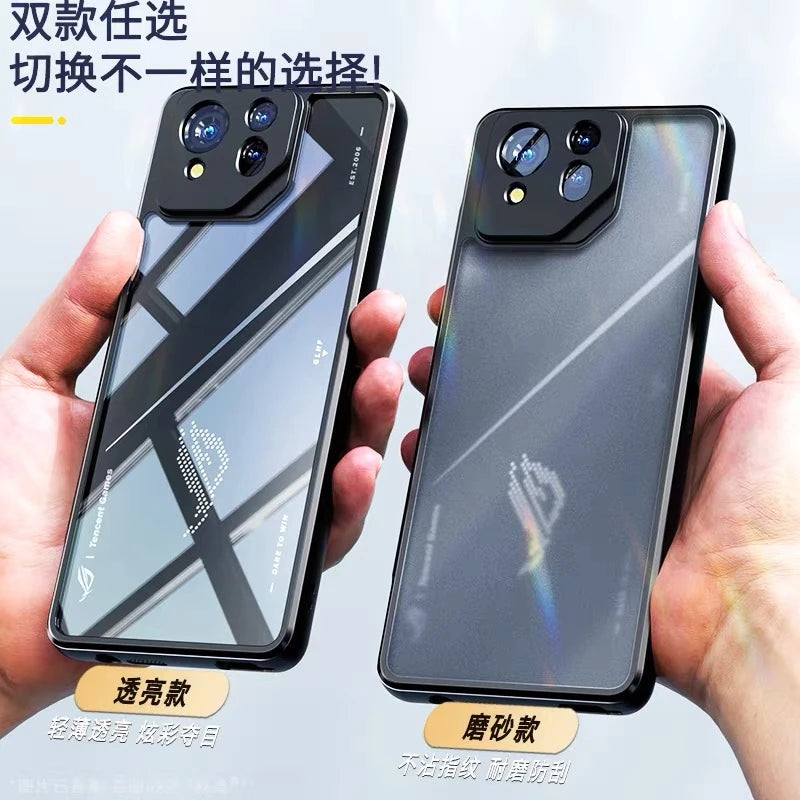 Case For ASUS ROG Phone 9 Pro Case Matte Transparent Back Cover For ROG 9 9Pro Phone9Pro 5G Protect Shell Shockproof Bumper