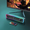 3W*2 Bluetooth Speaker 4D Stereo Surround Speakers Mini Subwoofer Sound Bar For Laptop PC Computer USB DC 5V