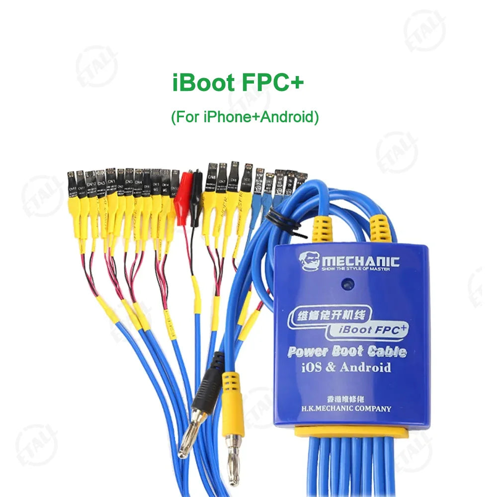 MECHANIC IBoot FPC AD MAX+ iBoot AD Pro Power Boot Cable For IP Android Over Current Voltage Protection Integrated Test Line