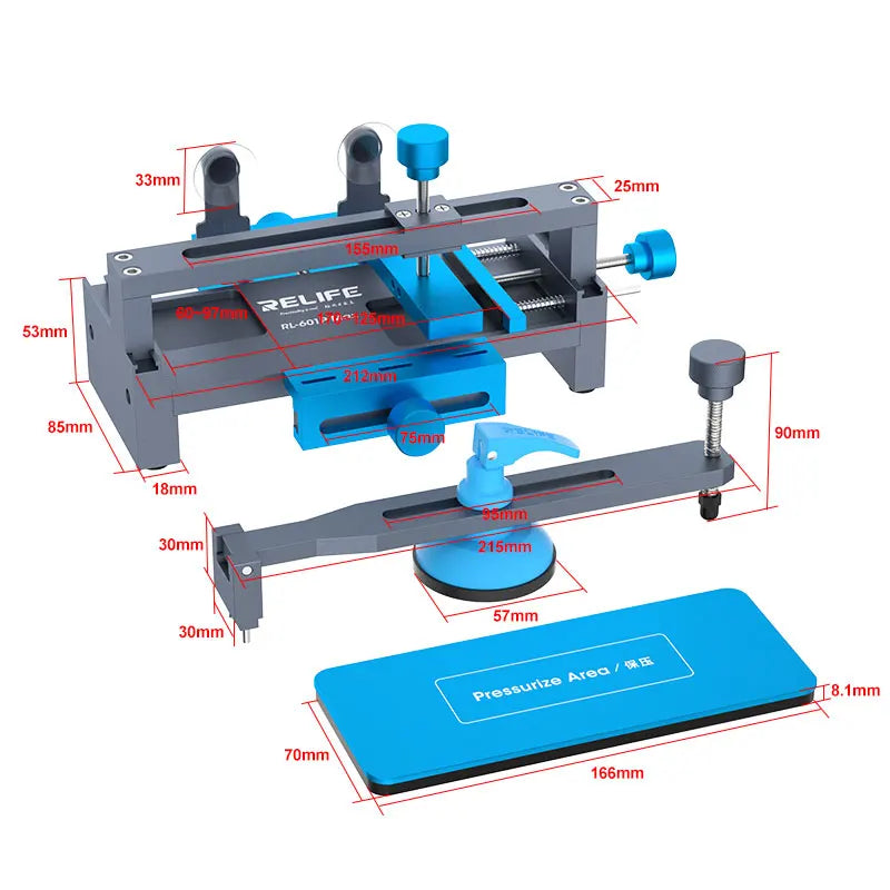 RELIFE RL-601P Max Multifunctional Repair Frame Corrector Multifunctional Repair Screen Pressure Preservation Repair Tools