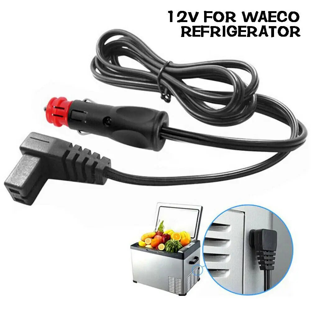 DC Cable Connector 2M 12V  Mini Fridge Connection Lead Wire Plug for WAECO Compressor Refrigerators