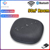 360° Omni-directional Microphone 5M Radius Pickup Wireless Conference Speaker USB Bluetooth Microphone for Conference Meeting