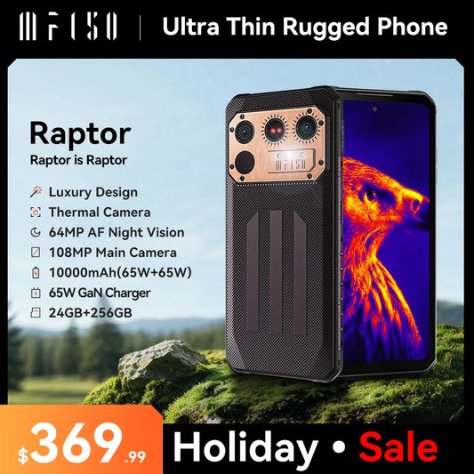 IIIF150 Raptor Rugged Machine 6.8'' 120Hz 10000mAh 12GB+256GB 108MP UltraThin Rugged Celular G99 Android 13