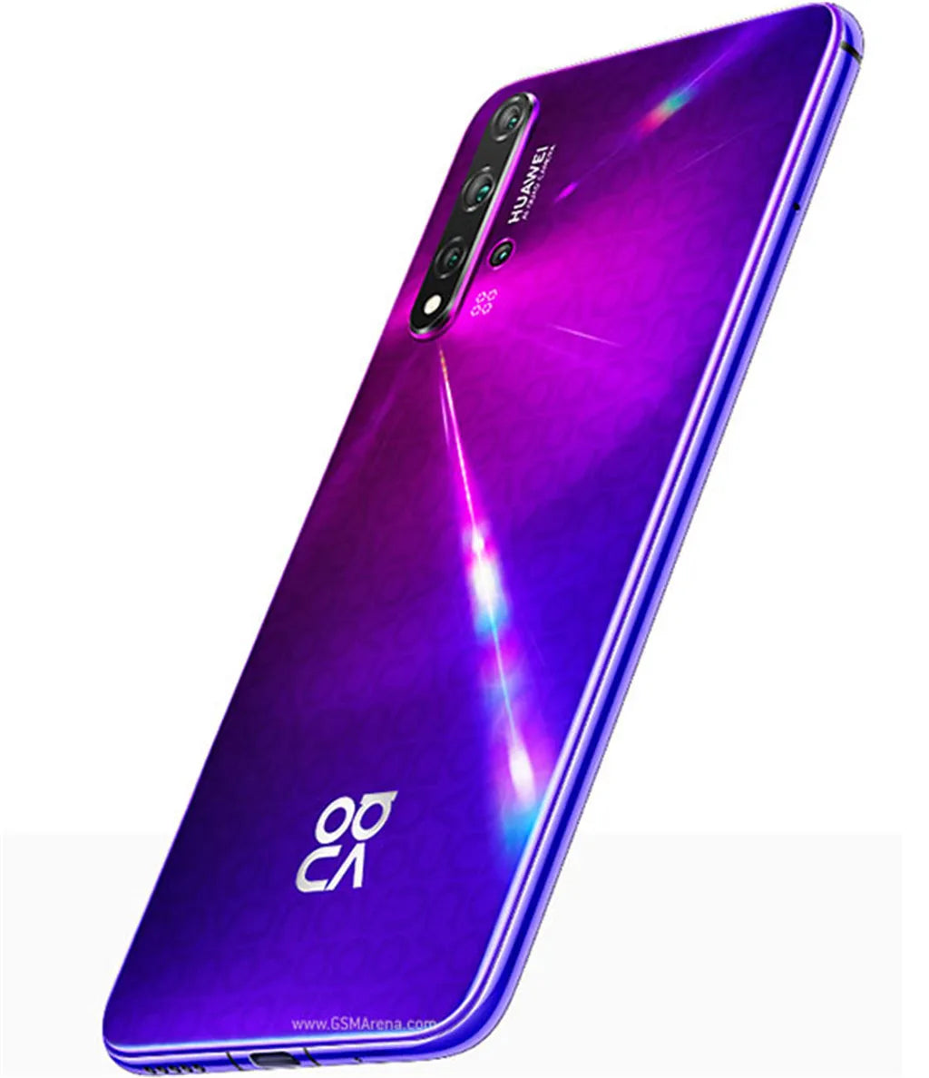 Global HUAWEI Nova 5T,Smartphone Android,Google Play Store,6.26 inch,128GB/256GB ROM,Mobile phone,48MP,4G Network,Cellphone