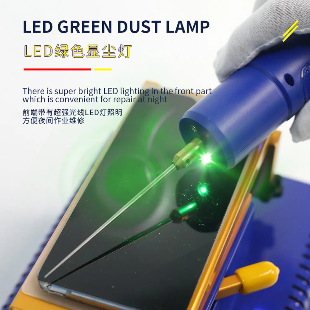 MECHANIC IR14/IR13/IR10 PRO Electric OCA Glue Remover Tool With Green Dust Display Lamp LED Display For Screen Remover Glue