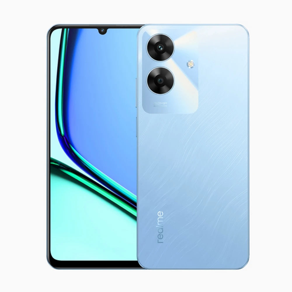 realme Note 60 6.74'' 90Hz Display 32MP Super Clear Camera 5000mAh Battery 4GB+256GB Drop Resistant Smartphone