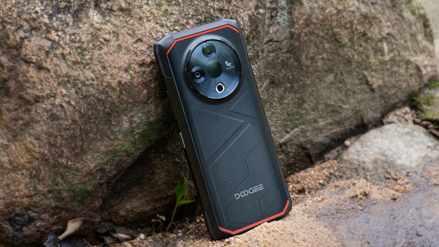 World Premiere DOOGEE Fire 6 Rugged Phone 6.56" 90Hz Display 6GB RAM 256GB ROM 50MP AI Main Camera 10400mAh/18W Android 14