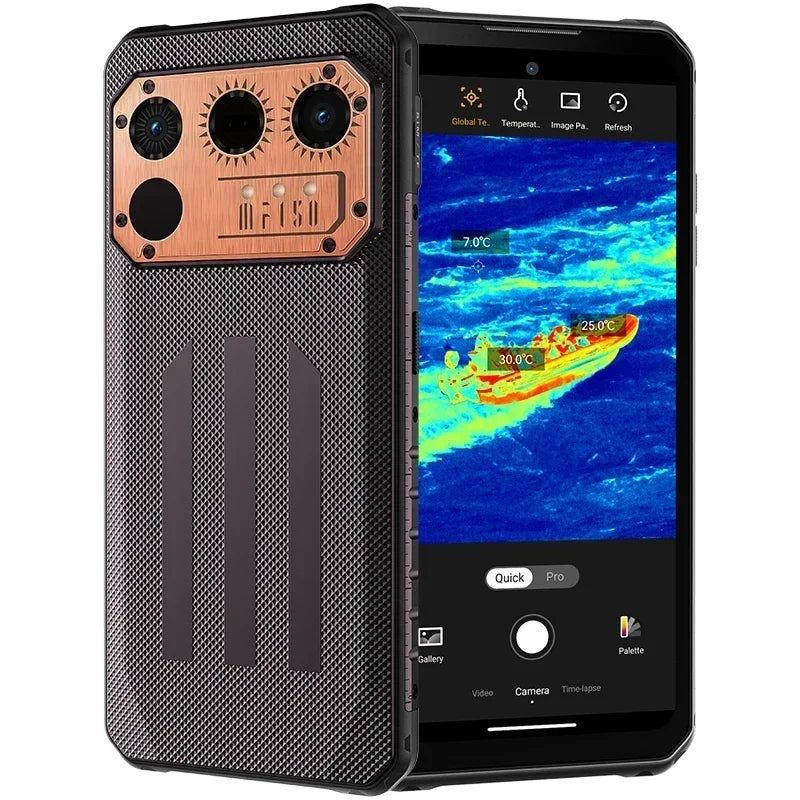 [World Premiere] IIIF150 Raptor Rugged Smartphone Thermal Imaging 6.8'' 120Hz 10000mAh 12GB+256GB 108MP UltraThin Rugged