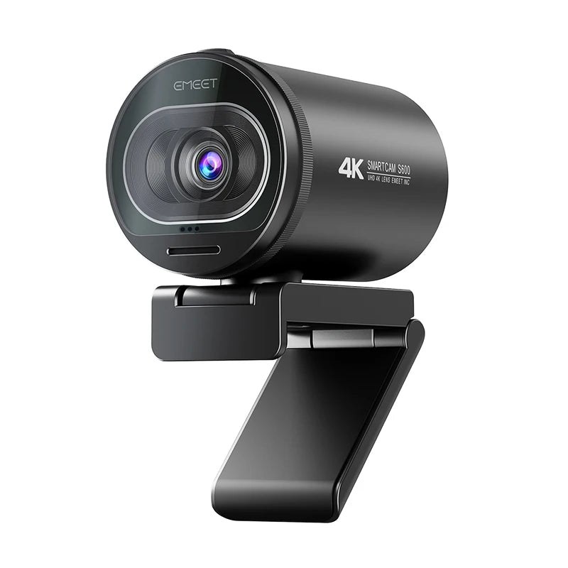 Webcam 4K HD USB Web Camera 1080P 60FPS TOF Autofocus Streaming Camera EMEET S600 With Mics for Video Calling/Zoom/Skype/Teams