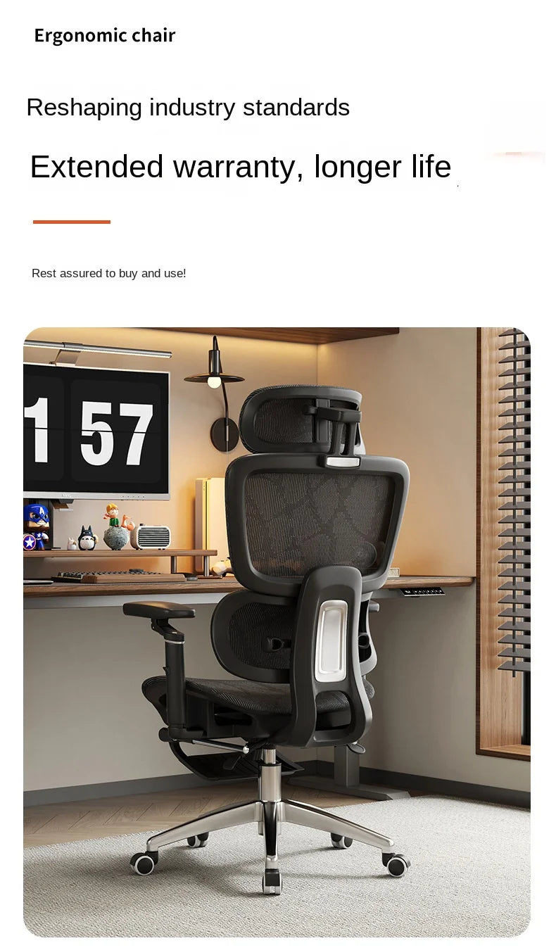 OLEVO Ergonomic Chair Lumbar Computer Chair Home Comfort Sedentary Gaming Chair Reclining Office Chair For Desk chair news