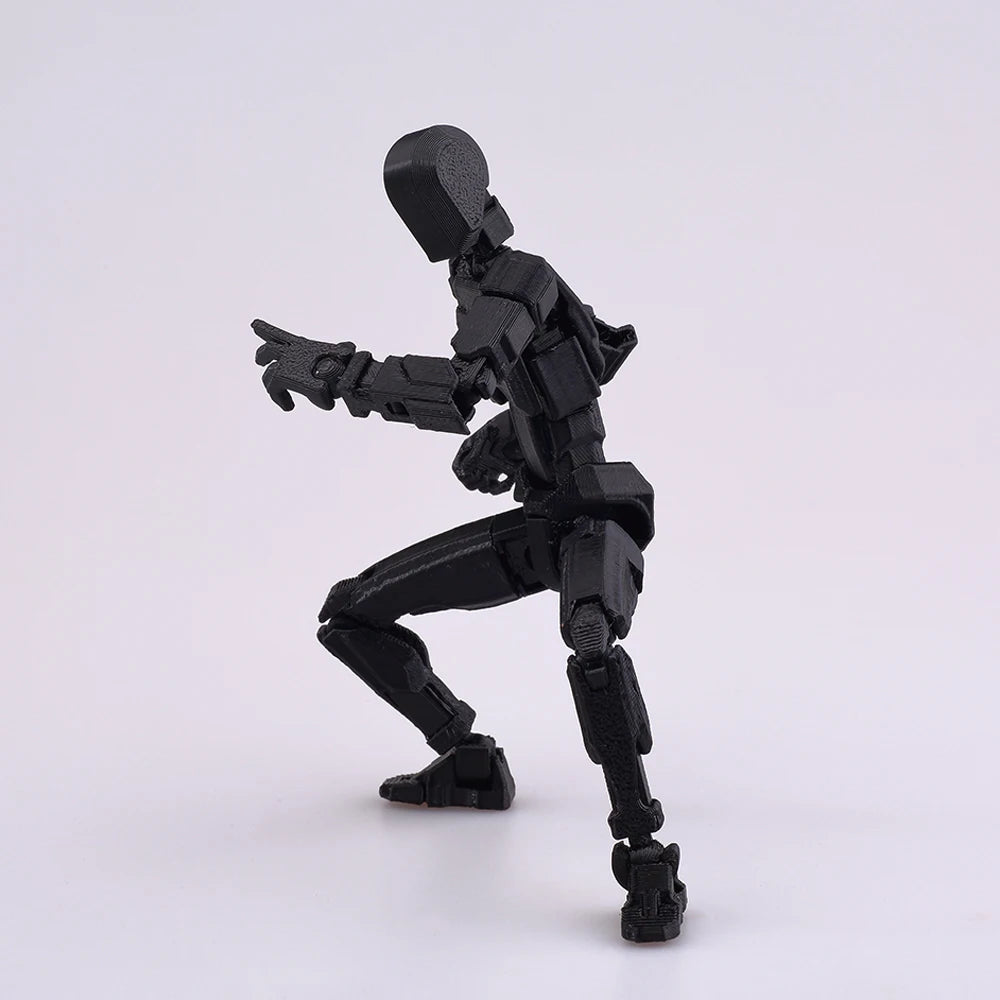 Multi-Jointed Movable Shapeshift Robot 2.0 3D Printed Mannequin Dummy 13 Action Figures Toys Kids Adults Parent-children Games