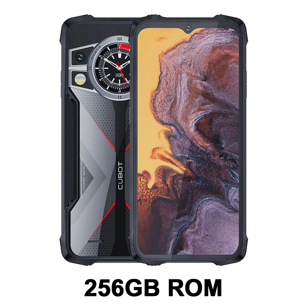 Cubot King Kong 9, 120Hz 6.583“ Screen, Helio G99, IP69K Waterproof Rugged, 24GB RAM (12GB+12GB), 256GB ROM, 100MP Camera, NFC