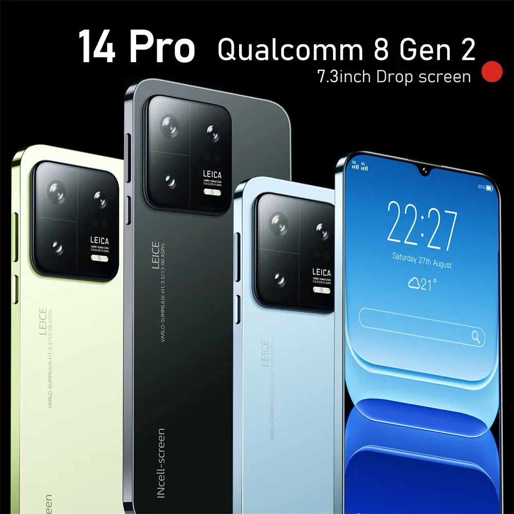 Global Version Xioa Mi 15 Pro Original Smart Android Phone 7.3 Inch HD Screen 5G 6800mAh 108MP Camera Dual SIM Unlock Phone